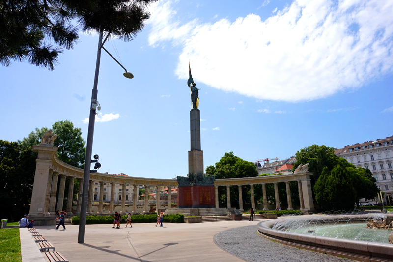 Soviet War Memorial, Vienna, Austria