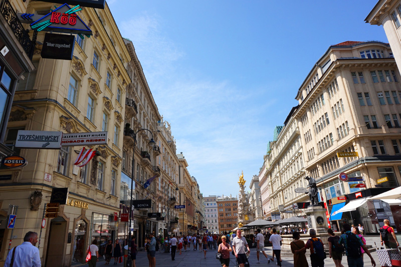 Graben street, Vienna, Austria