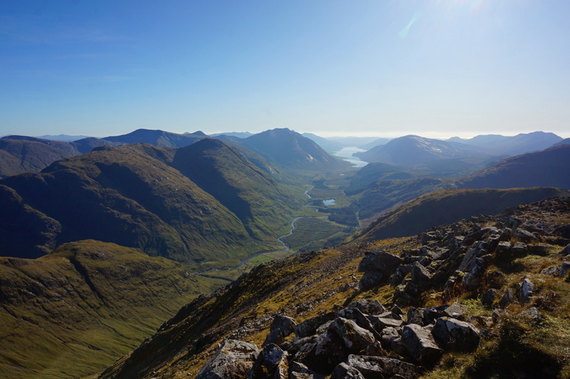 Buachaille Etive Beag, view over Loch Etive, Scotland