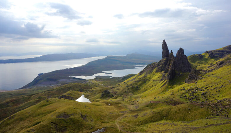 Old Man Of Storr hike, Isle Of Skye, Scotland