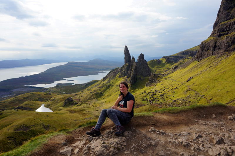 Old Man Of Storr hike, Isle Of Skye, Scotland