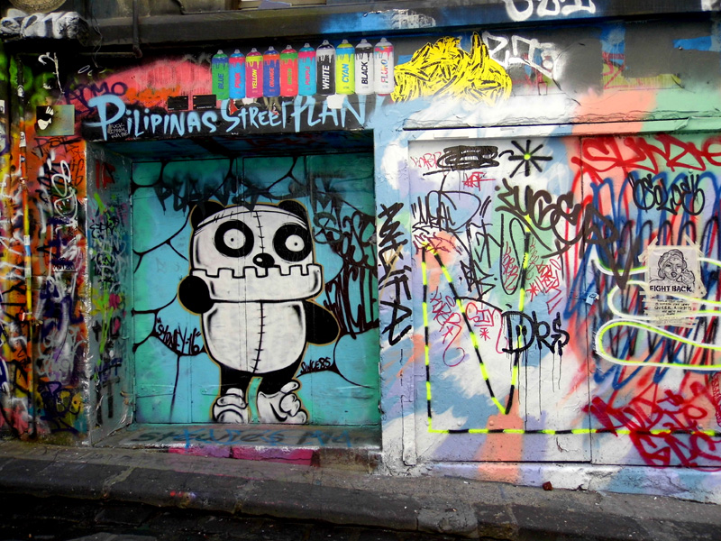 Street art, Melbourne, Australia