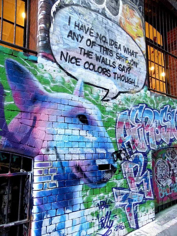 Street art, Melbourne, Australia