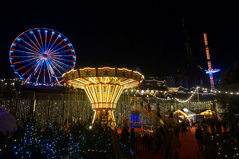 Edinburgh Christmas markets