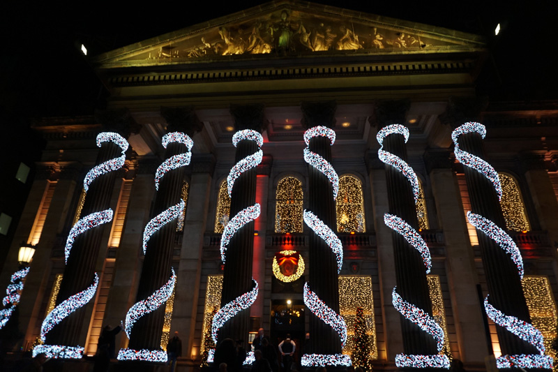 The Dome at Christmas, Edinburgh, Scotland