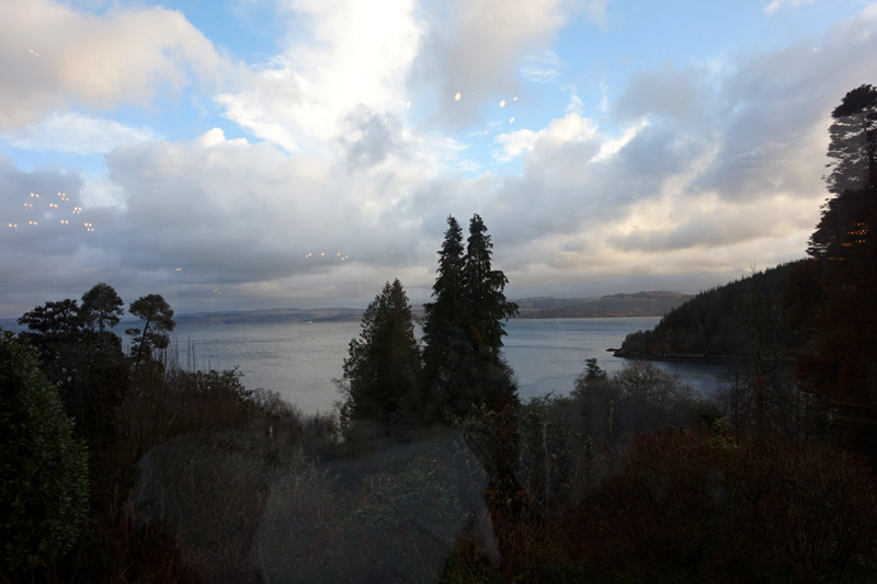 View from Stonefield Castle, Scotland