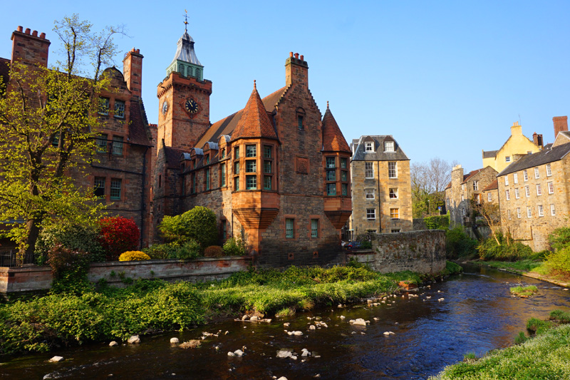 Dean Village, Edinburgh, Scotland
