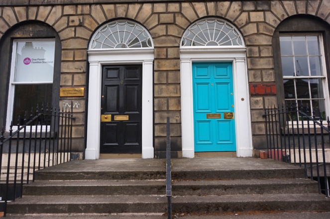 Doors in Edinburgh, Scotland