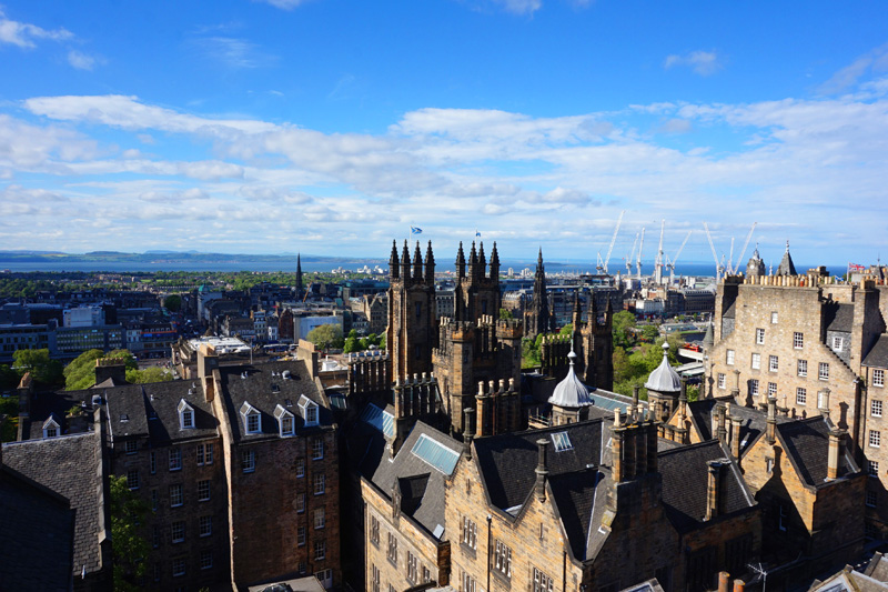 View of Edinburgh from Camera Obscura