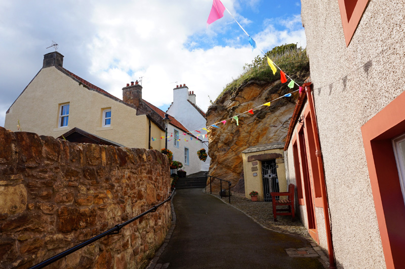 St Fillans Cave, Pittenweem, Fife, Scotland