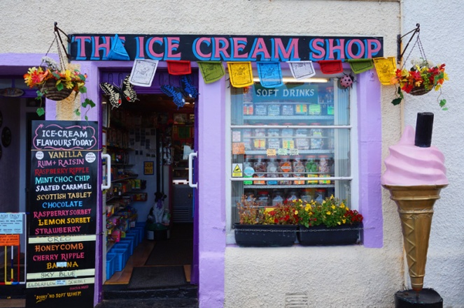 Ice cream shop, Pittenweem, Fife, Scotland