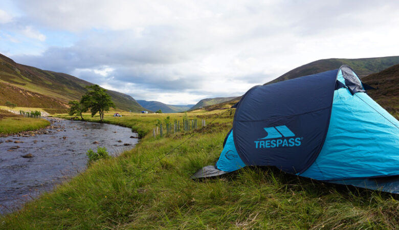 Wild camping, Braemar, Aberdeenshire