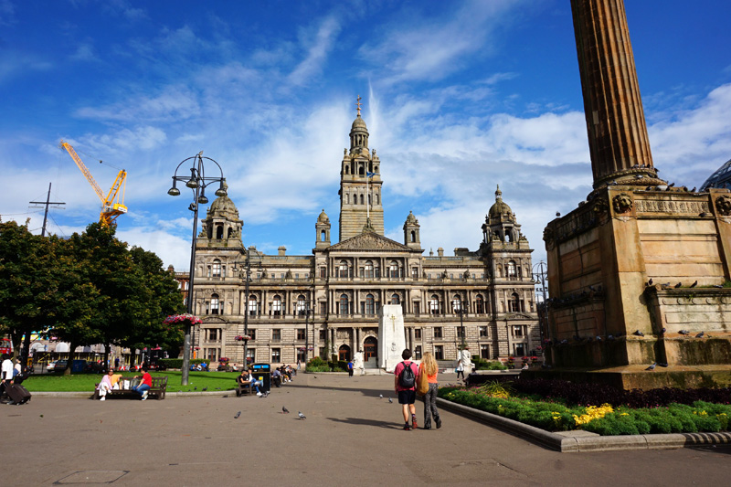 George Square, Glasgow, Scotland