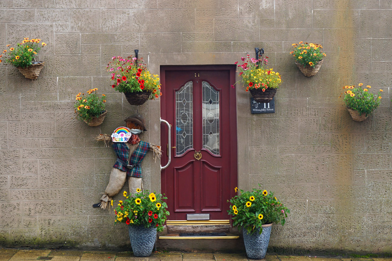 House in Muthill, Perthshire, Scotland