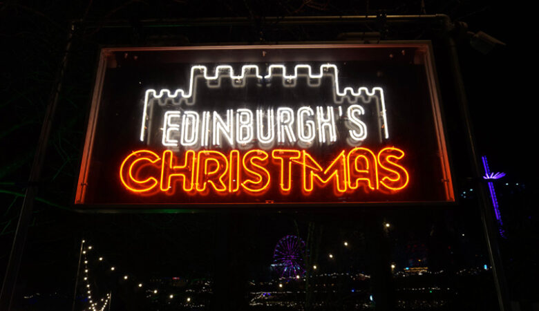 Edinburgh's Christmas market, Scotland