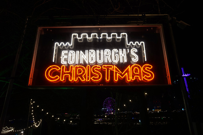 Edinburgh's Christmas market, Scotland