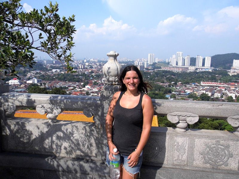 View over Penang from Kek Lok Si temple, Penang, Malaysia