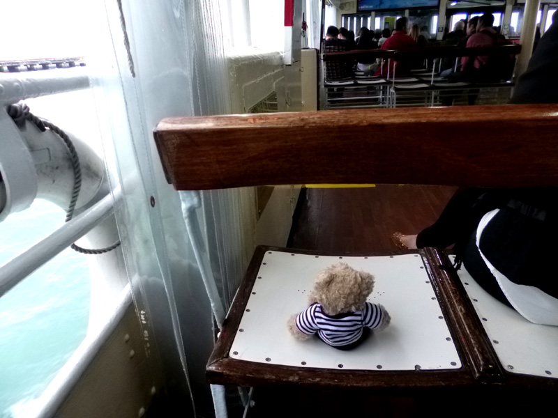 Gulliver on the Star Ferry, Hong Kong