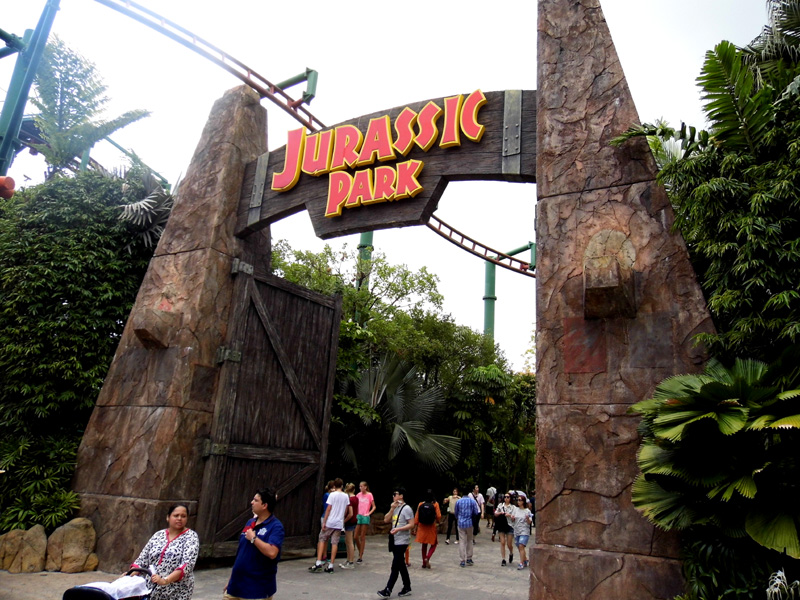 Jurassic Park, Universal Studios, Singapore