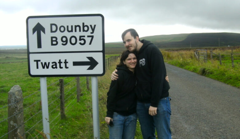 Twatt sign, Orkney