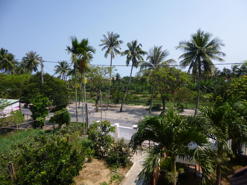 View from our guesthouse, Hoi An, Vietnam