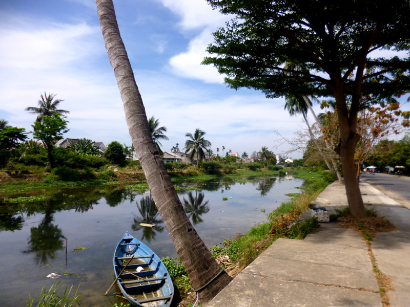 Hoi An river, Vietnam