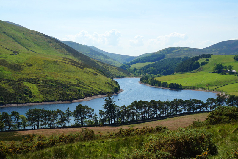 Glencorse reservoir, Pentlands, Scotland