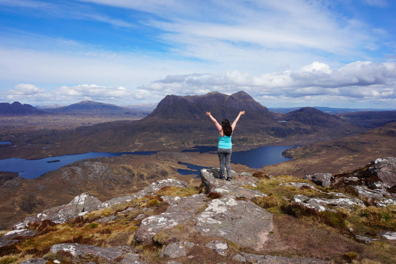 Stac Pollaidh hike, Assynt, Scotland