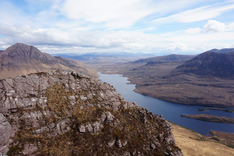 Stac Pollaidh eastern summit hike, Scotland