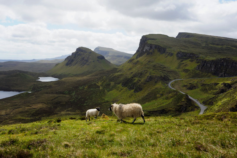 Quiraing, Isle Of Skye, Scotland