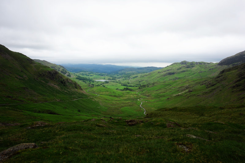 Wrynose Pass, Lake District, England