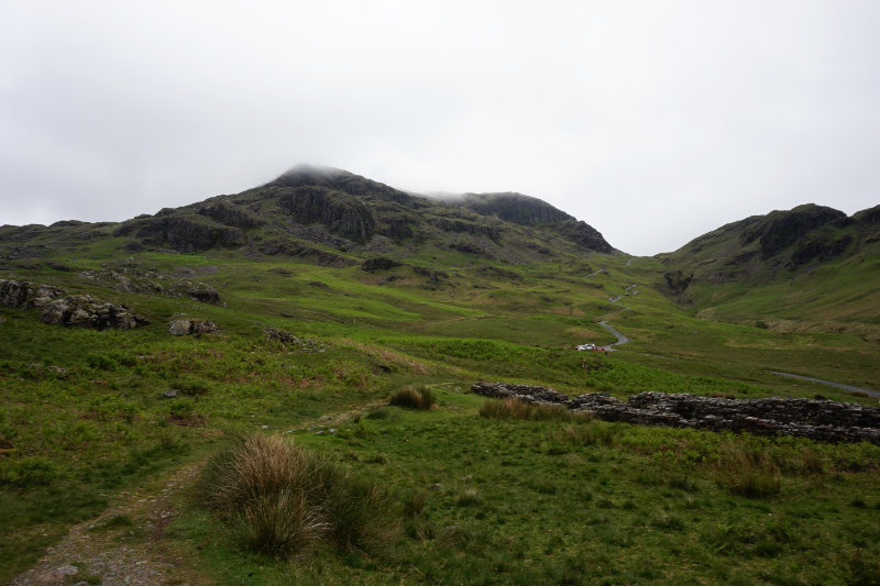 Hardknott Pass, Lake District, England