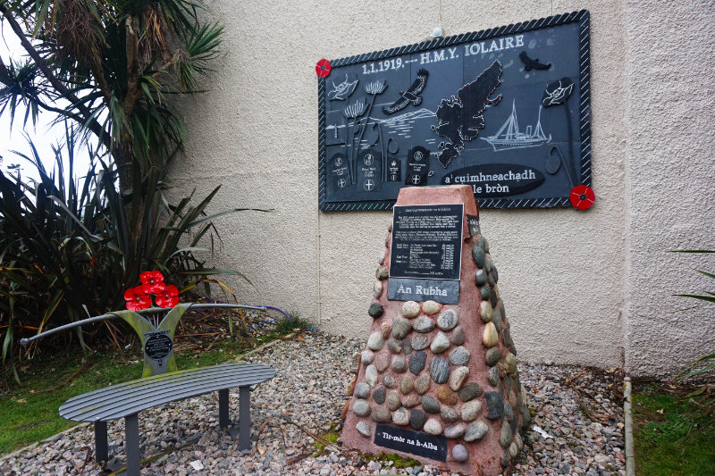 HMY Iolaire memorial, Stornoway, Isle Of Lewis, Scotland