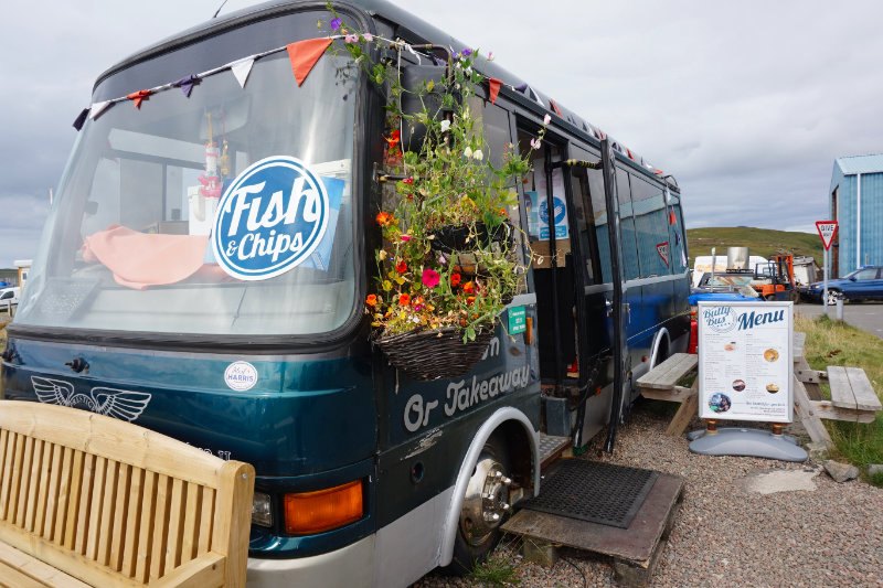 The Butty Bus, Leverburgh, Isle Of Harris, Scotland