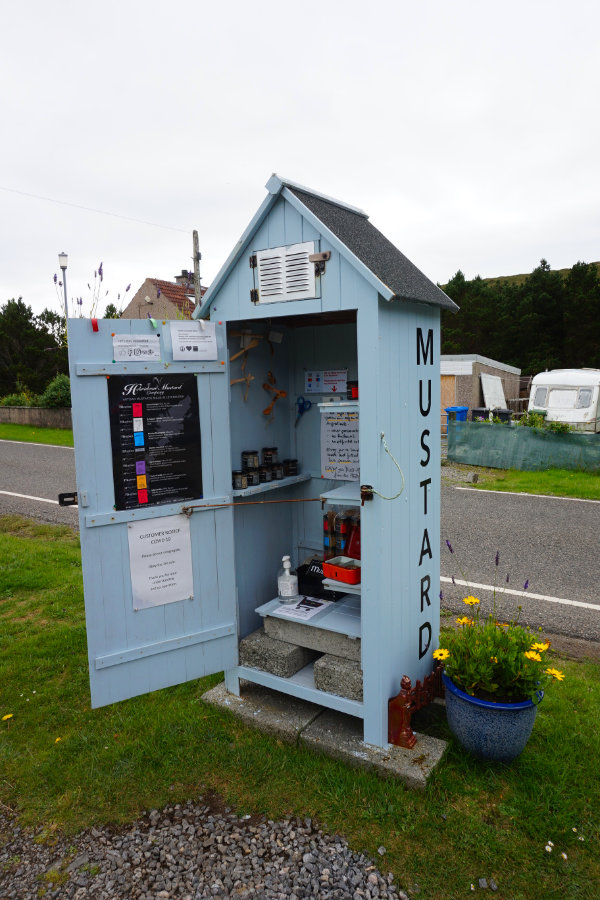 Mustheb honesty box, Isle Of Harris, Scotland