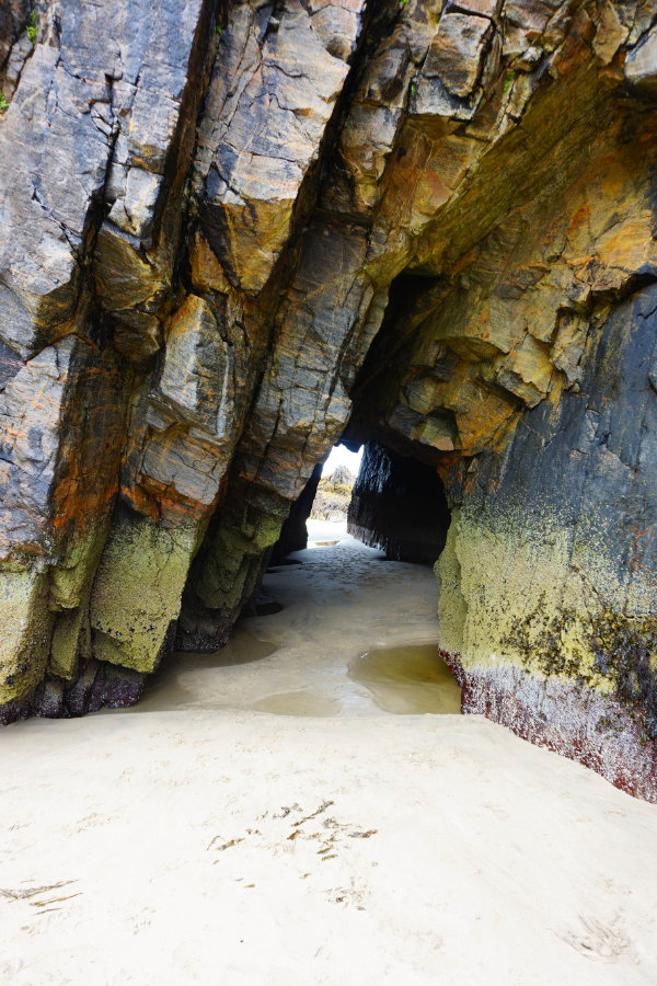 Garry Beach cave, Isle Of Lewis, Scotland