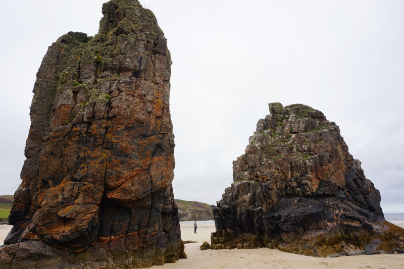 Sea stacks, Garry Beach, Isle Of Lewis, Scotland