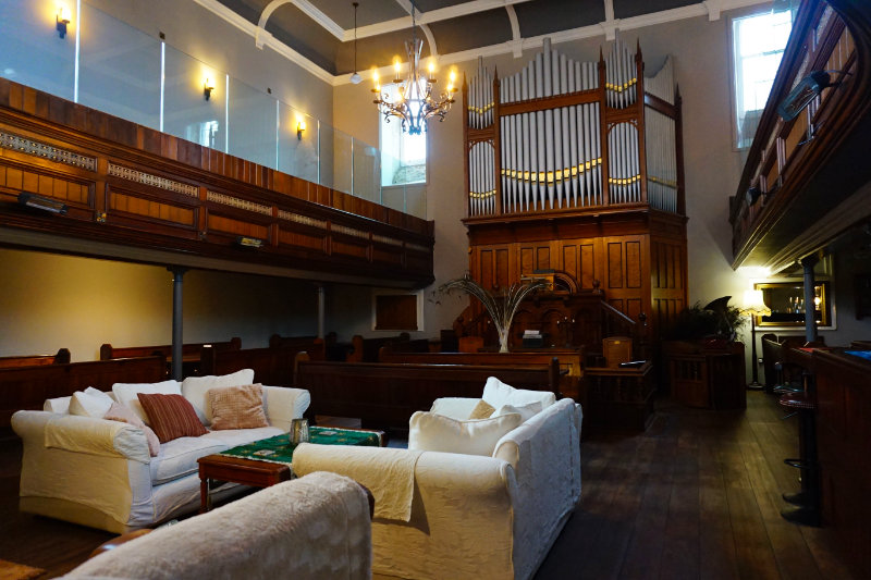 Gwynfryn B&B chapel, Conwy, Wales