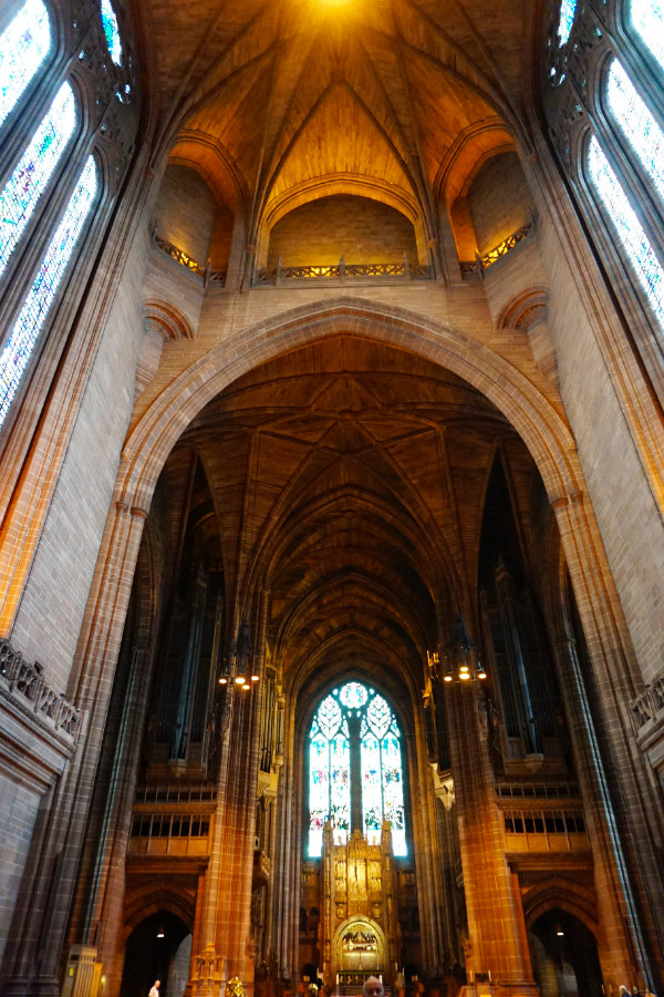 Liverpool Cathedral, largest cathedral in England