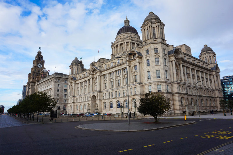 Liverpool waterfront buildings