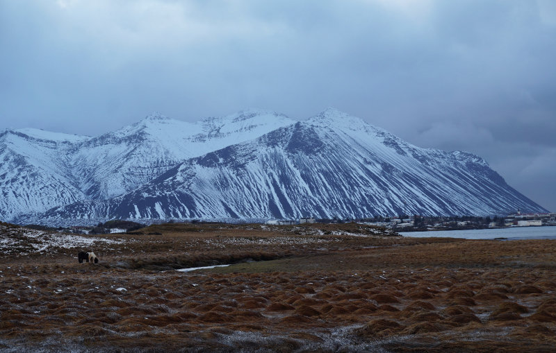 View across to Borgarbyggð from Snaefellsnes, Iceland