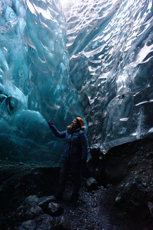 Ice cave tour, Vatnajokull, Iceland