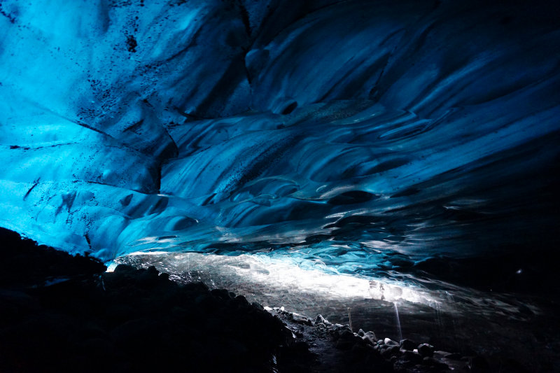 Ice cave tour, Vatnajokull, Iceland