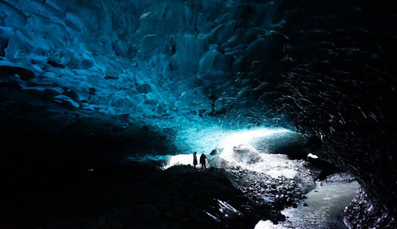 Ice cave tour, Vatnajokull, Iceland