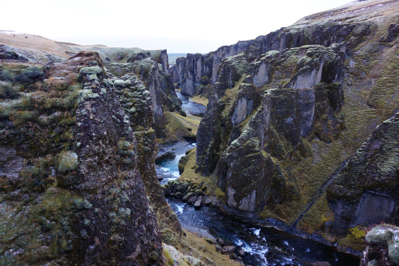 Fjarðarárgljúfur canyon, Iceland