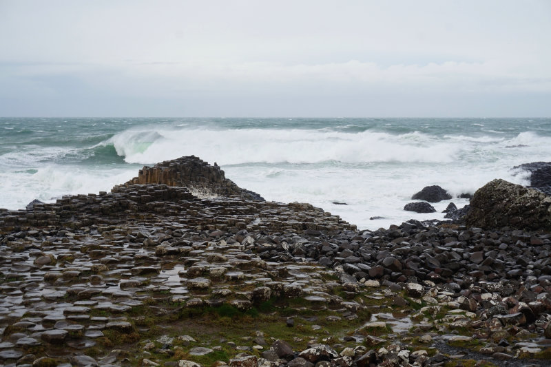 Waves at Giant's Causeway, Northern Ireland