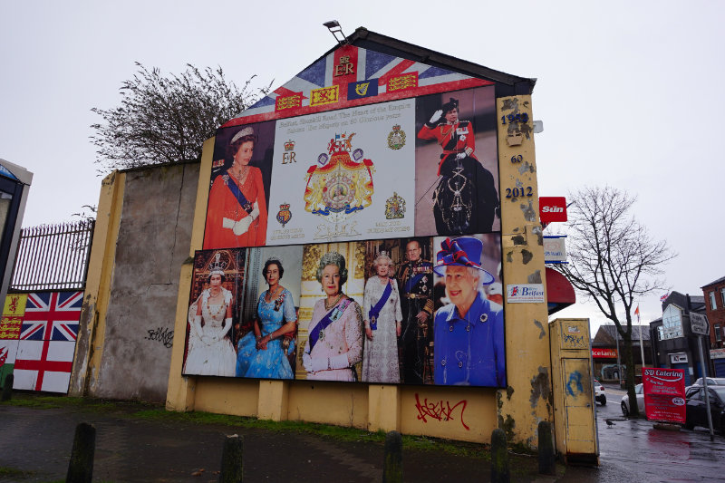 Queen mural, Belfast, Northern Ireland