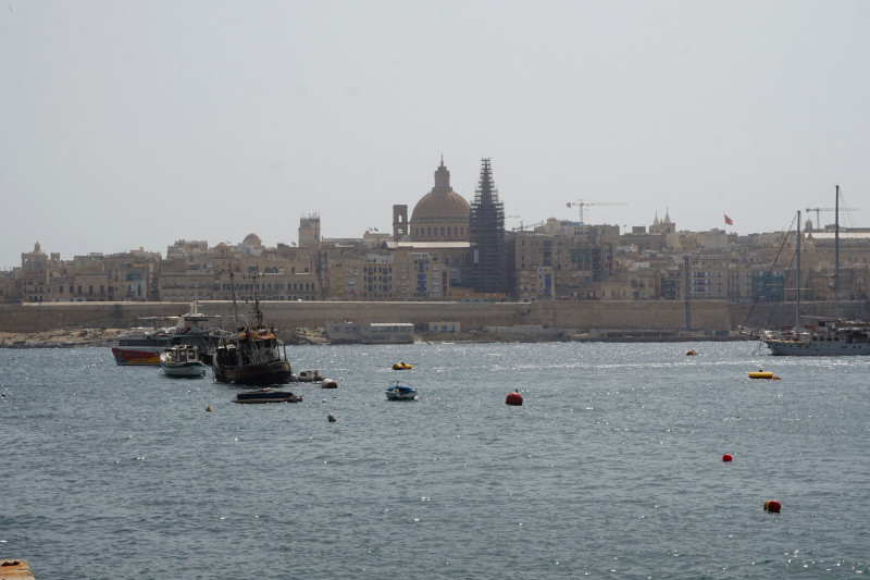 Valletta from Sliema, Malta