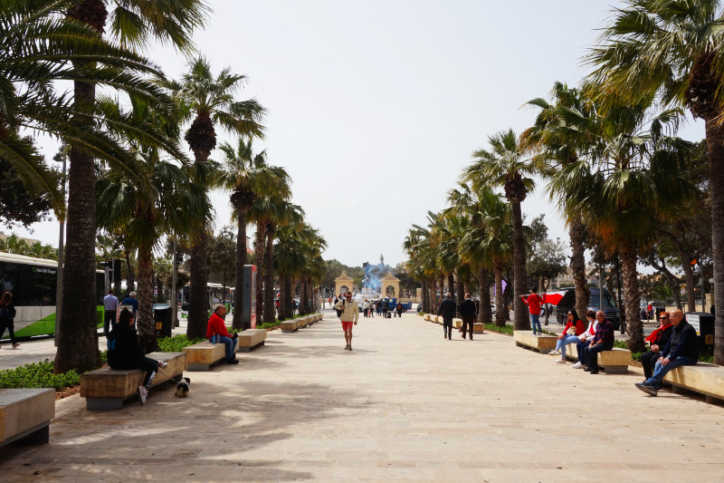 Outside Valletta, Malta