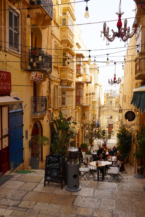 St Lucia street, Valletta, Malta